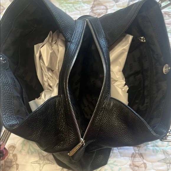 Michael Kors Black Studded Women's Bag - Picture 6 of 12